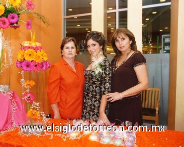 26072007
Elia María A. de Dávalos y Patricia M. de De Anda organizaron la despedida de Elia María.