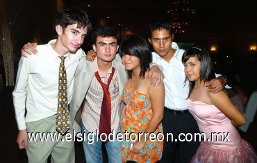 29072007
José Luis Siller, Arturo Becerril, Magaly Barrera, Luis Alonso Loza y Paulina Cháirez.