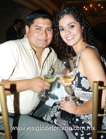 05082007
Ramón Sánchez y Celina Carrillo.