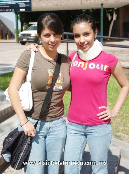 Lizeth Garay y Karla Chapa