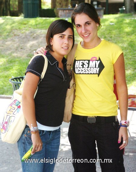Marifer Borbolla y Carla Setien