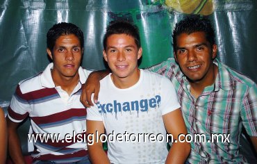 05082007
Francisco Javier González, Juan de Dios Alvarado y César Urueta.