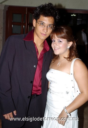 07082007
Jorge Rodríguez y Jocelyn Albarrán.