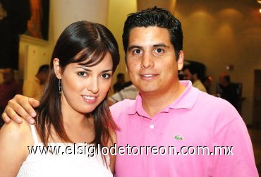 12082007
Selene Anguiano y Jorge del Bosque.