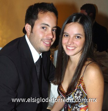 21082007
Ricardo Fernández y Mariana Aguirre.