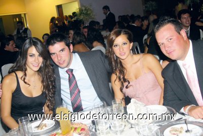 Daniela Sesma, Roberto Tueme, Anabel González y Paco Delgado.