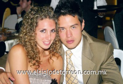Johanna Miñarro y Alejandro Ríos.