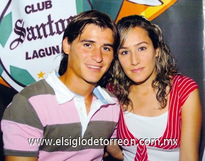Iván Estrada y Alondra García.