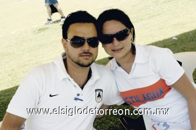Jaime de la Torre y Cristal Álvarez.