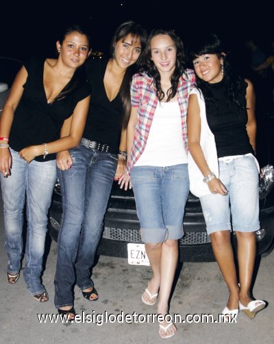 Fernanda Vara, Alejandra Orozco, Bere Lozano y Cuca Morales