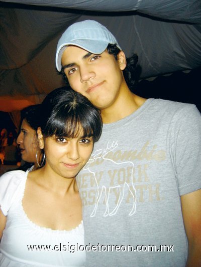 María Fernanda Ramírez Borjón y Daniel Portilla.