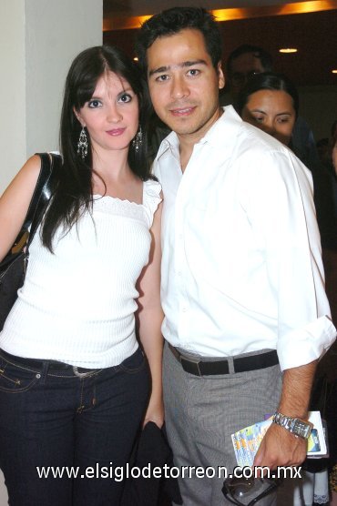 28082007
Adriana Montañez y Mauricio Zamarripa.