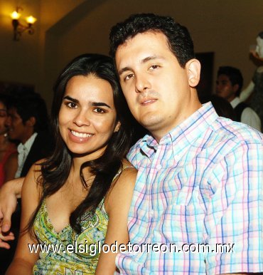 19082007
Alejandra Villarreal y Marco Antonio Hernández.