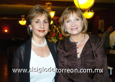 01082007
Bertha Aurora Berlanga y Adriana Berlanga de Fernández.