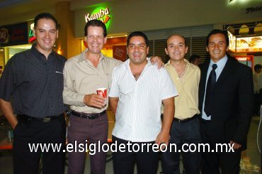 02092007
Jesús Monárrez Mena, Fernando Franco, Ricardo Gamboa, Ernesto Rodríguez y Elías Treviño.