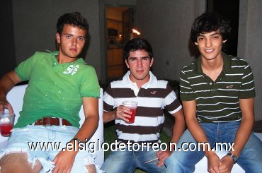 08092007
Poncho Cruz, Luis Arenal y Mario Díaz.
