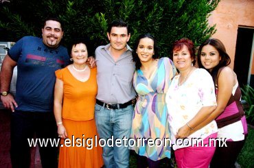 09092007
David Soto, Ana María Hinojo, Francisco Berenguer, Adriana Orrantia, Mayela Castrellón y Marisol.