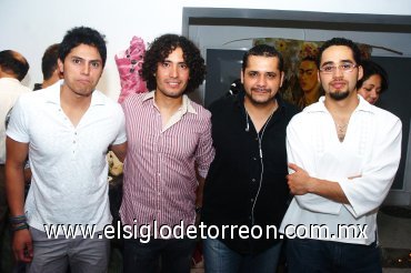 09092007
Juan Carlos Huerta, César Encina, Gabriel Robles e Isaí Pacheco.