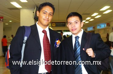 05092007
Martín de la Rosa y Alejandro Rodríguez viajaron a la Ciudad de México.