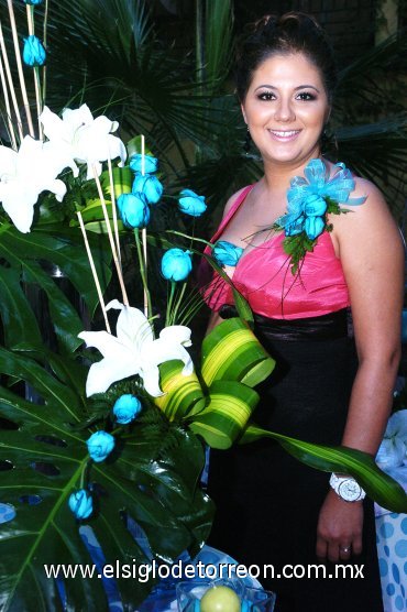 15092007
Tere Dabdoub, en su fiesta pre nupcial