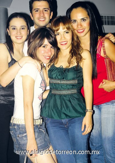 Haidee Vela, Jezael Hernández, Maribel Correa, Susana Hernández y Angélica Valenzuela.