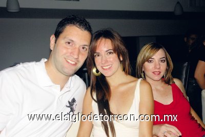 Aldo López, Ana De la Peña y Susy Garza.