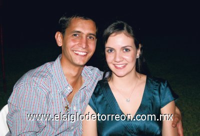 Beto Valdés y Paulina Macías.