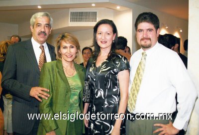 Ricardo Ramírez, Aida Vié, Alejandra Trasfi y Armando Cruz.