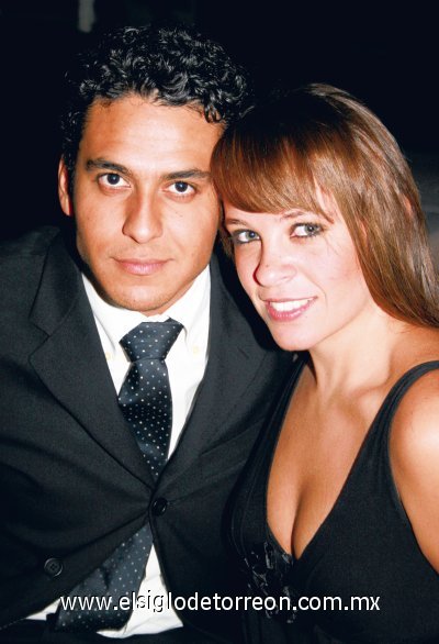 Javier Arias y Alejandra Reed.