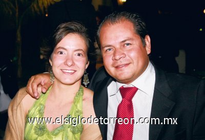 Gabriela Gutiérrez de De las Casas y Germán de las Casas Vargas.