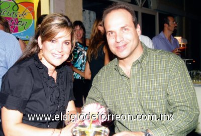 Lorena y Alfonso Vargas.