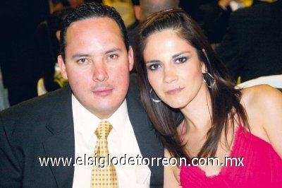 Gerardo Tinoco y Gisela Villarreal.
