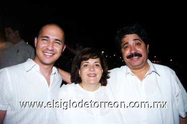 16092007
Gabriel Leal, Laura Eraña y Ricardo Garrido.