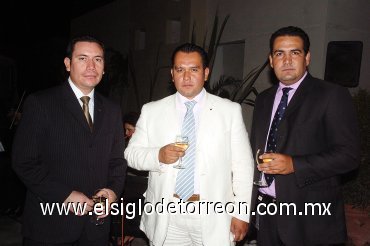 16092007
Jaime Dávila, Alberto González y David Massu.