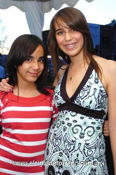 16092007
Verónica Arellano y Andrea Arellano.