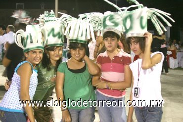 25092007
Sara Acnik, Marce Narváez, Alicia Luévano, Cristy Sifuentes y Lore Pérez