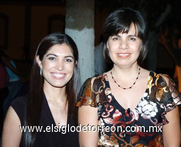 28092007
Ana Sofía García Camil y Cristina Matouk.