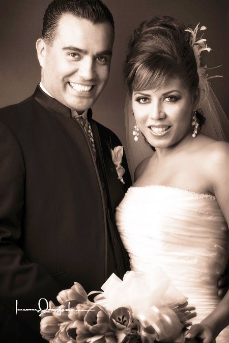 Sr. Felipe de Jesús Nájera Salazar y Srita. Maribel Villanueva Salas contrajeron nupcias el sábado primero  de septiembre de 2007. 
Estudio Laura Grageda.