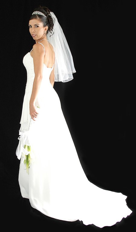Srita. Susana Cecilia Rentería Ramírez, el día de su boda con el Sr. Carlos Alberto García Lascuráin Chávez.

Estudio XO.