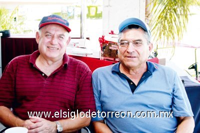 Sergio González y Santiago Torres Jardón.