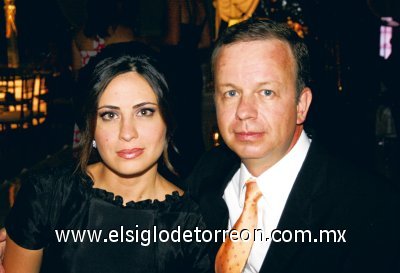 Isabel Máynez y Luis Sordo.