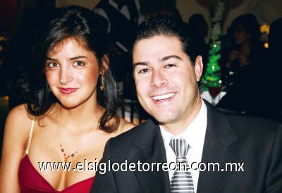 Laura de Dip y Elías Dip.