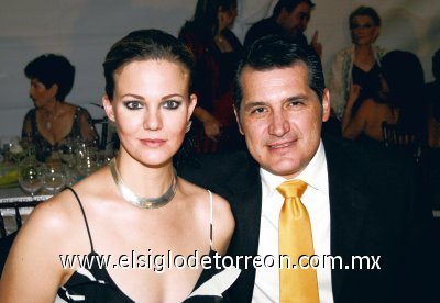 Astrid Wolff y Manuel Garza.