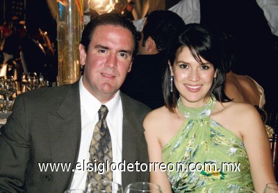 Luis Enrique Fernández y María Julia Elías.