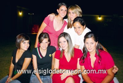 Samantha Alanis, Montse González, Elia Dávalos de De Anda, Marinés Carrillo, Marcela Dabdou y Luisa Parra.