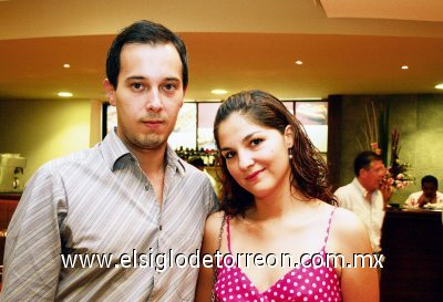 Federico Ramos y Grethel Romo.