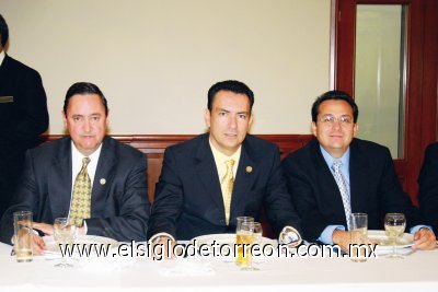 Paco Díaz de León, Ramón Ayala y Víctor Tumoine.