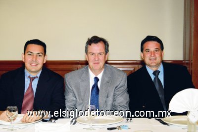 Daniel Amarante, Leopoldo García y Gabriel Viesca.