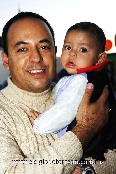 03112007
Julio Francisco Martínez Espino con su hijo Julio Martínez del Río.