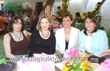 05112007
Nonó Derbez, Alicia Villarreal, Mary de Haro y Laura González.